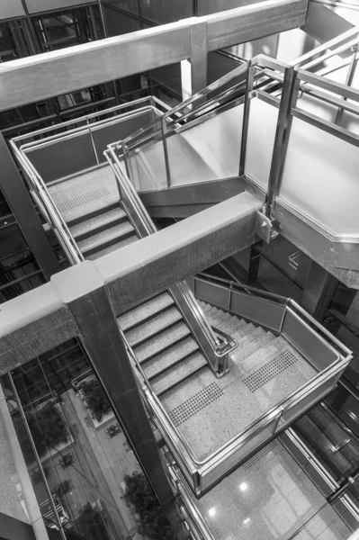 Interior View Stairs Modern Building — Stock Photo, Image