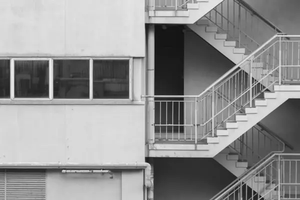 Fire Escape Stair Building — Stock Photo, Image