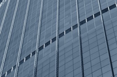 Modern mimarinin dış cephesi. soyut arkaplan oluşturuluyor