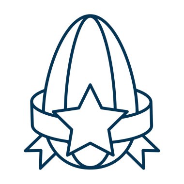 İkon en iyi ve en popüler ayçiçeği çekirdeği. Kurdeleye sarılı tohum ve yıldız şekli etiketi. Reklam için şablon yeni, en iyi teklif, ödül. Vektör web ana hatları ince çizgi çizimi. Düzenlenebilir felç