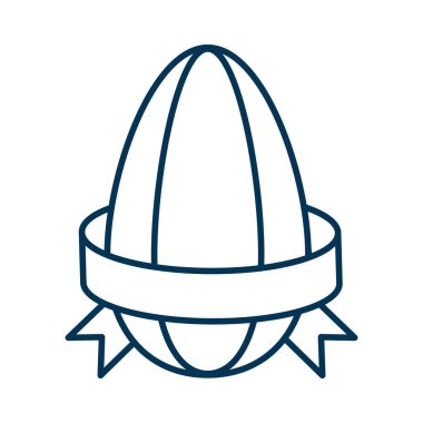 En iyi kızarmış ayçiçeği çekirdeğinin simgesi. Kurdele sarılı ayçiçeği tohumu. Reklam için bir şablon, en iyi teklif, ödül. Düzenlenebilir vuruşlu ince çizgi çizimi.