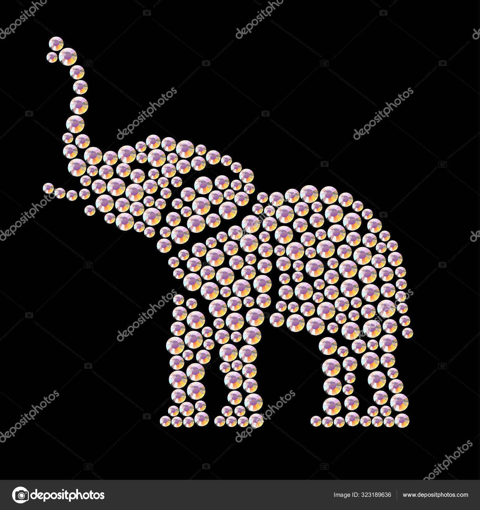 34 Elephant Silhouette Trunk Up Vector Images Free Royalty Free Elephant Silhouette Trunk Up Vectors Depositphotos