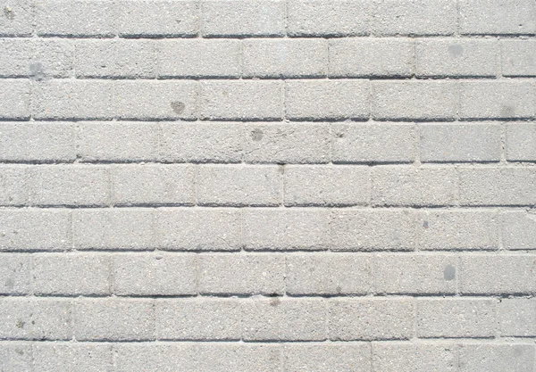 Mur en brique blanche. — Photo