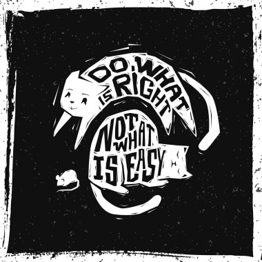 Nedir şu ne kolay değil yapmak. Motivasyonel ifade. Handdrawn tipografi ilham verici poster.