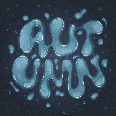 Sonbahar dönemi harfleri.