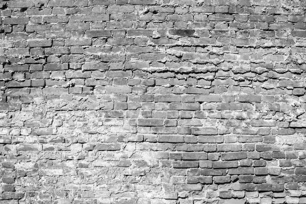 Μαύρο και άσπρο τούβλο τοίχο — Φωτογραφία Αρχείου