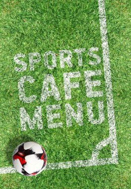 Spor Cafe menü kapak