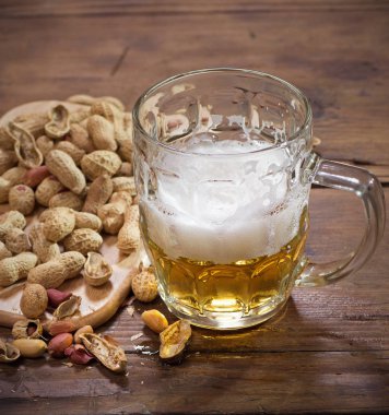 Beer and peanuts