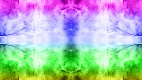 Rainbow Dirty Art Picture. Reflecting Vintage Panorama. Light halftones. Chromatic Motley Picture. Posh Pavonine Watercolour Print. Dirty Art. Saturated batik.