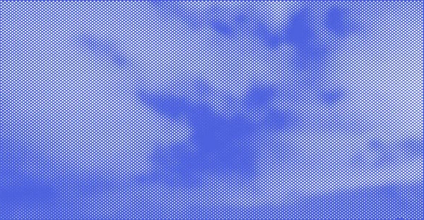 Sky with Clouds Halftone Wektor Tło. Trendy tła dla Twojej firmy i reklamy — Wektor stockowy