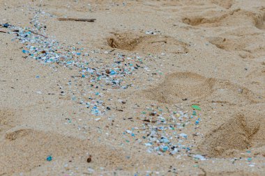 Hawaii 'de Waimanalo Sahili' ni kirleten mikroplastik kirliliği