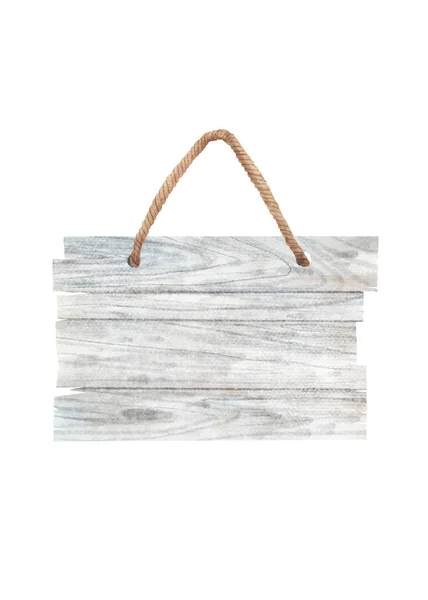 Watercolor wooden board — 스톡 사진