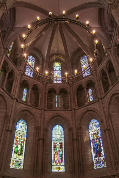 GENEVA, SWITZERLAND - SEPTEMBER 14 - Interior in the Protestant — Stock Photo, Image