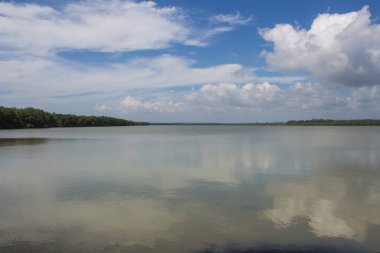 harika göl Tangalle, Sri Lanka.