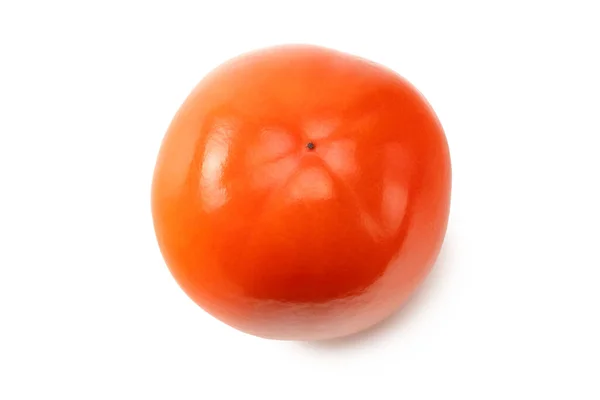 白を基調とした新鮮な柿 トップビュー — ストック写真