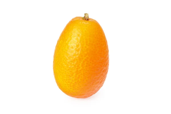 Cumquat Kumquat Geïsoleerd Witte Achtergrond — Stockfoto