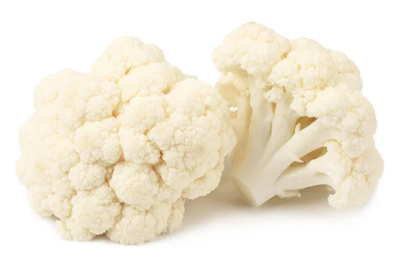 Цвітна Капуста Ізольована Білому Тлі Їжа — стокове фото