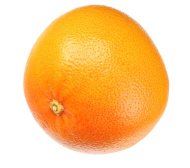 Sağlıklı yemek. greyfurt beyaz arkaplanda izole