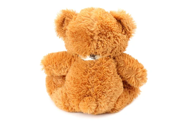 Toy Teddy Bear Isolated White Background Stock Photo