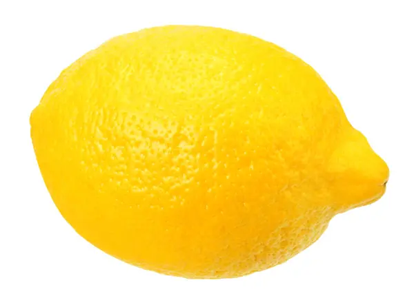 Лимон Изолирован Белом Фоне Здоровое Питание — стоковое фото