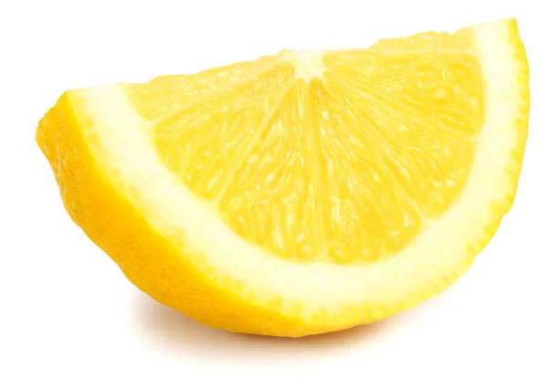 白を基調としたレモンのスライス — ストック写真