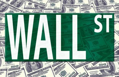 Wall street logo bize dolar