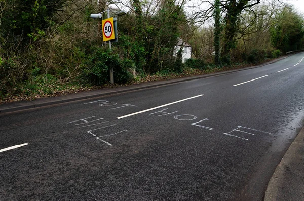 Pothole Hill in Flintshire, Noord-Wales — Stockfoto