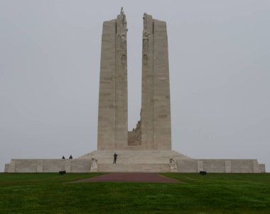Vimy Ridge, Arras, Fransa: 19 Kasım 2012: Vimy Ridge Kanada Ulusal Anıtı, 1. Dünya Savaşı 'nda öldürülen Kanadalı Sefer Gücü' nün 11 binden fazla askerinin anısına yapıldı.. 