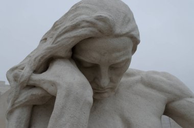 Vimy Ridge, Arras, Fransa: 19 Kasım 2012: Vimy Ridge Kanada Ulusal Anıtı, 1. Dünya Savaşı 'nda öldürülen Kanadalı Sefer Gücü' nün 11 binden fazla askerinin anısına yapıldı.. 