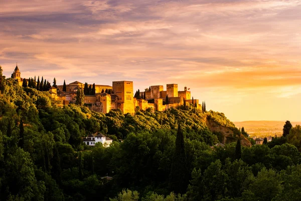 Zdjęcie z Alhambra w Granadzie, Hiszpania — Zdjęcie stockowe