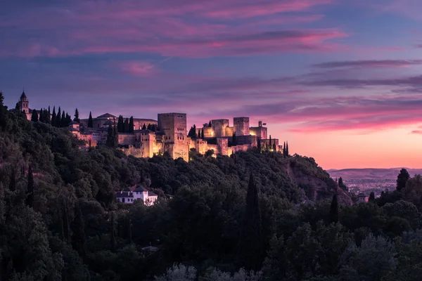 Foto de Alhambra em Granada, Espanha — Fotografia de Stock