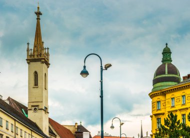 Viyana'daki tarihi binaların güzel seyahat fotoğraf