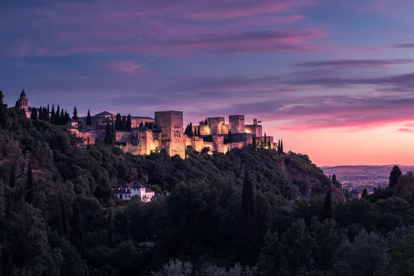 Fotka Alhambra v Granadě, Španělsko — Stock fotografie