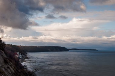 Svetlogorsk Kaliningrad Beach'de.