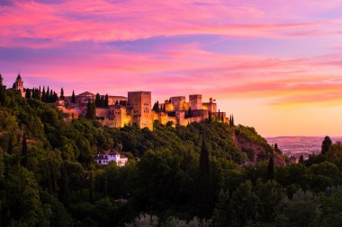 Fotoğrafı Alhambra, Granada, İspanya
