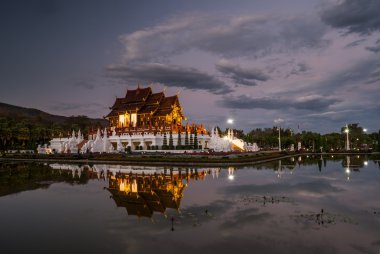Kraliyet Flora Tapınağı Chiang Mai, Tayland
