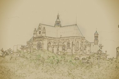 Kilise saint-eustache Kilisesi, paris, Fransa