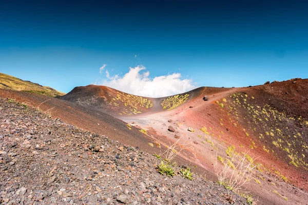 Landschap van Etna vulkaan, Sicilië, Italië. — Stockfoto