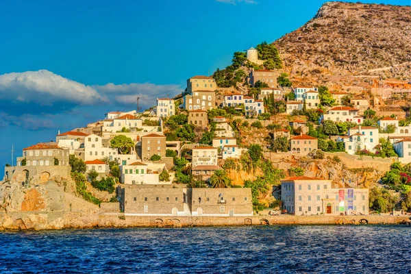 Bir yaz gününde Hydra Adası Yunanistan.
