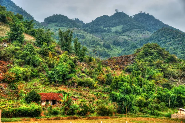 Hermoso paisaje del norte de Vietnam — Foto de Stock