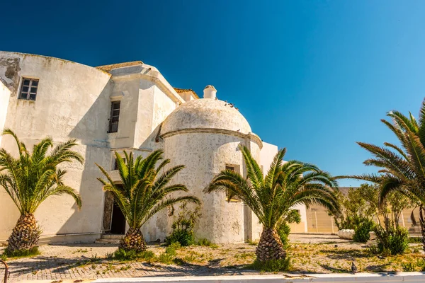 Gyönyörű kilátás, Cadiz katedrális és Iglesia Santa Cruz — Stock Fotó