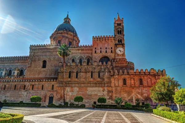 Palermo Cathedral church, Sicily, Italy — Stock Photo, Image