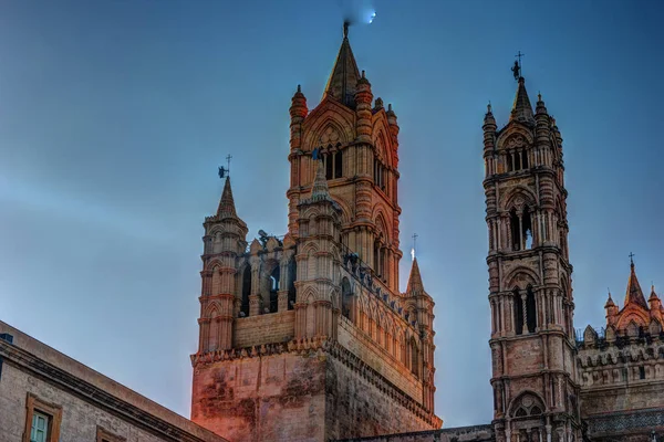 Katedra w Palermo Kościoła, Sycylia, Włochy — Zdjęcie stockowe