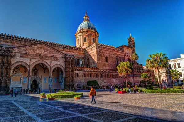 Palermo Cathedral church, Sicily, Italy — Stock Photo, Image