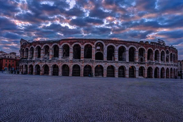 Verona Arena en Verona, Italia — Foto de Stock