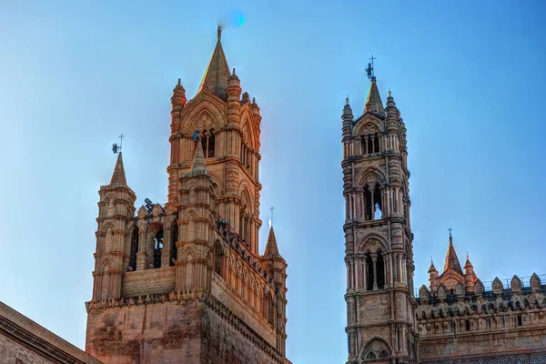 Palermo Cathedral church, Sicília, Itália — Fotografia de Stock