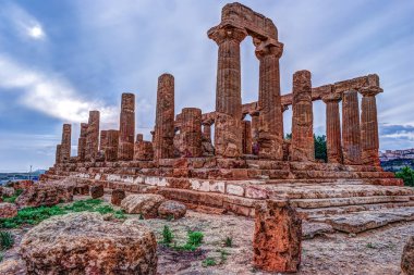 Juno Temple - antik Yunan Simgesel Yapı Valle dei Templi