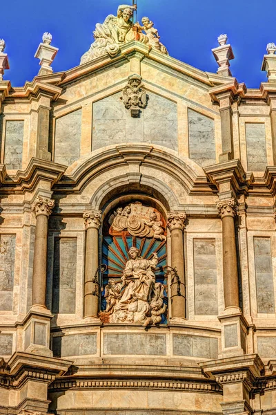 Kathedrale von Santa Agatha in Catania in Sizilien, Italien — Stockfoto