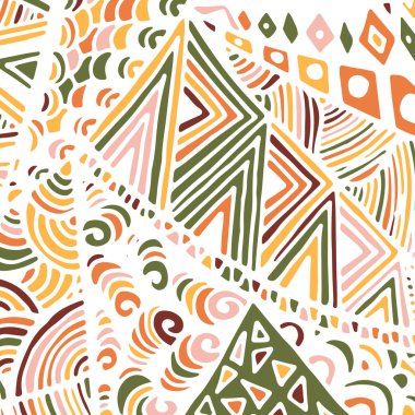 Zentangle süsleme. Arka plan için renkli doku.