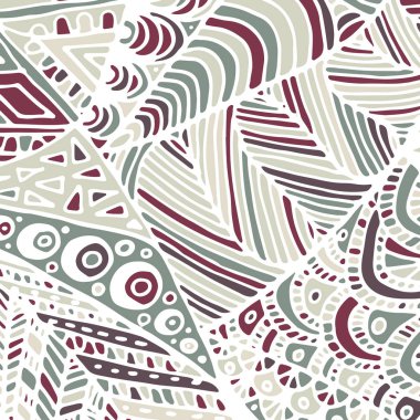 Zentangle süsleme. Arka plan için renkli doku.